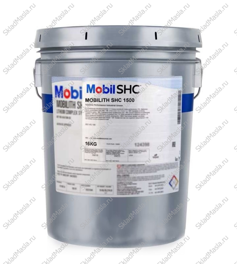 Смазка многофункциональная Mobil Mobilith SHC 1500 EP 1.5 (ведро 16кг)