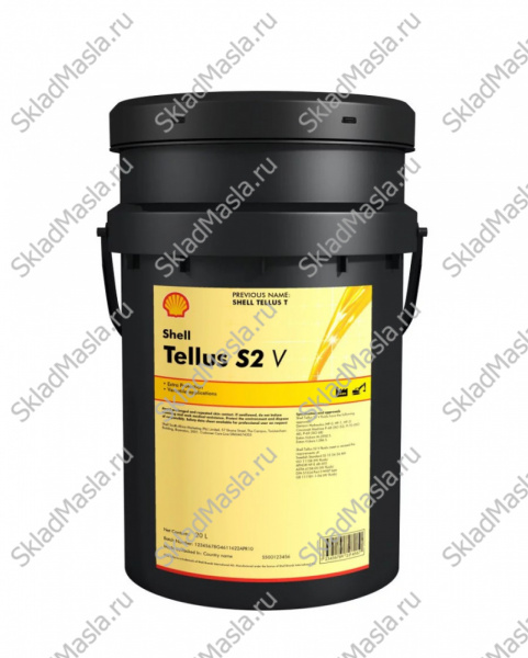 Масло гидравлическое Shell Tellus S2 V 46 (канистра 20л)