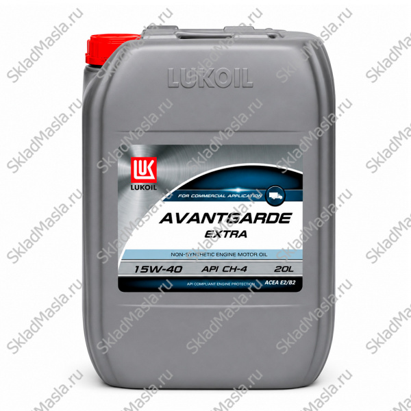 Моторное масло Лукойл Авангард Экстра 15W-40 API CH-4_SJ ACEA E5 (канистра 20л)