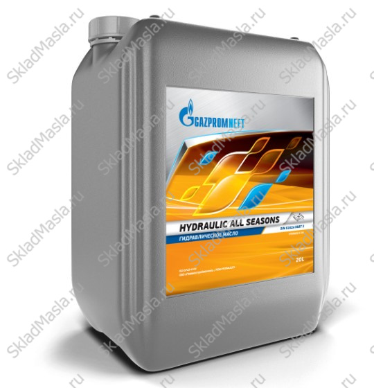 Масло гидравлическое Gazpromneft Hydraulic All Seasons (канистра 20л)