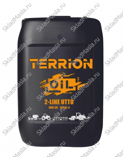 Масло трансмиссионно-гидравлическое TERRION 2-LINE UTTO 10W-30 API GL-4 (канистра 18кг_20л)