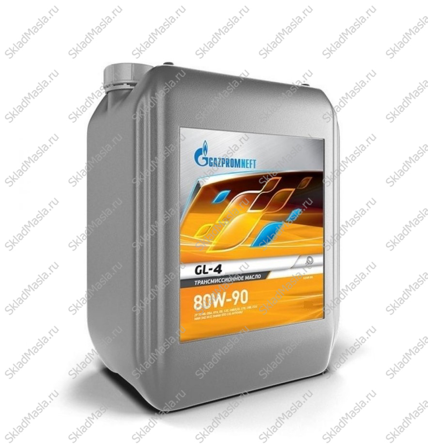 Трансмиссионное масло Gazpromneft 80W-90 API GL-4 (канистра 20л)