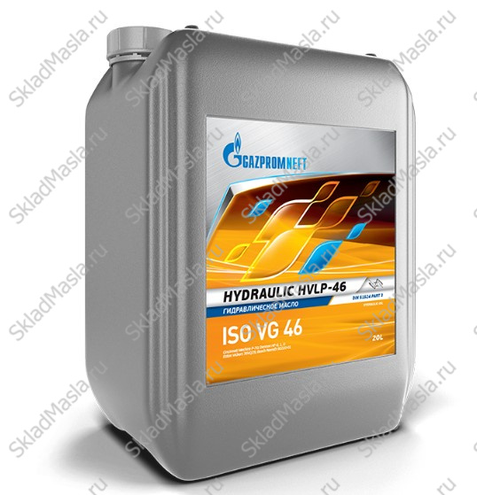 Масло гидравлическое Gazpromneft Hydraulic HVLP 46 (канистра 20л)