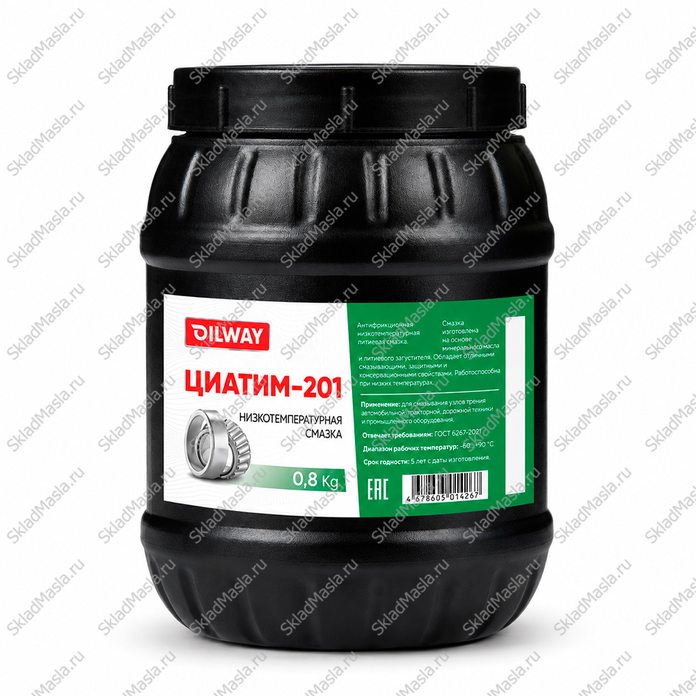 Смазка низкотемпературная OilWay Циатим 201 (банка 800г)