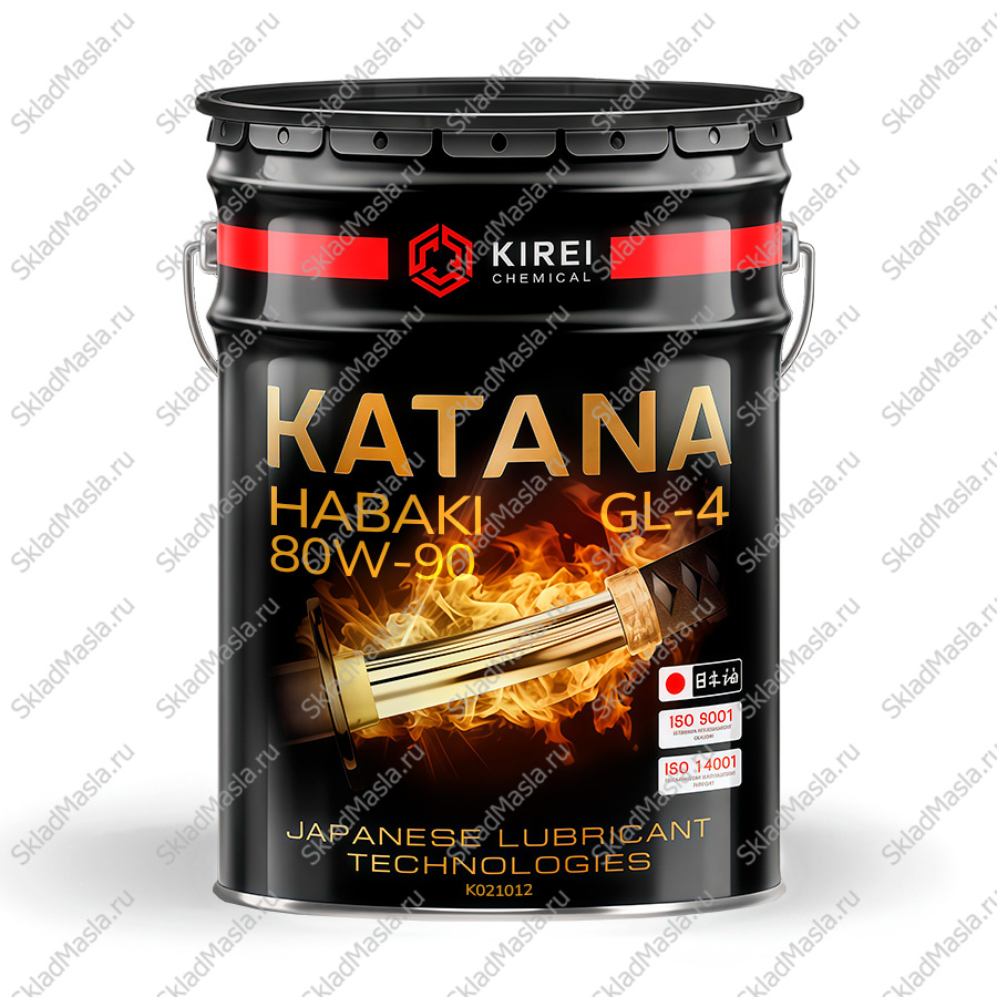 Трансмиссионное масло Katana Habaki GL-4 80W-90 (канистра 20л)