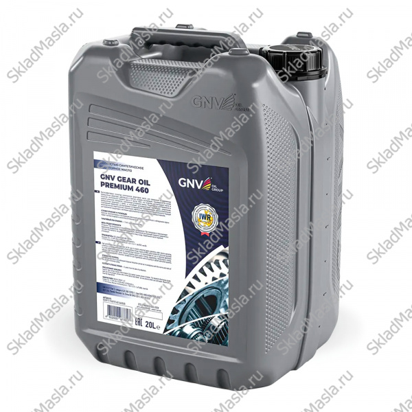 Масло редукторное GNV Gear Oil Premium CLP 460 PAO (20л)
