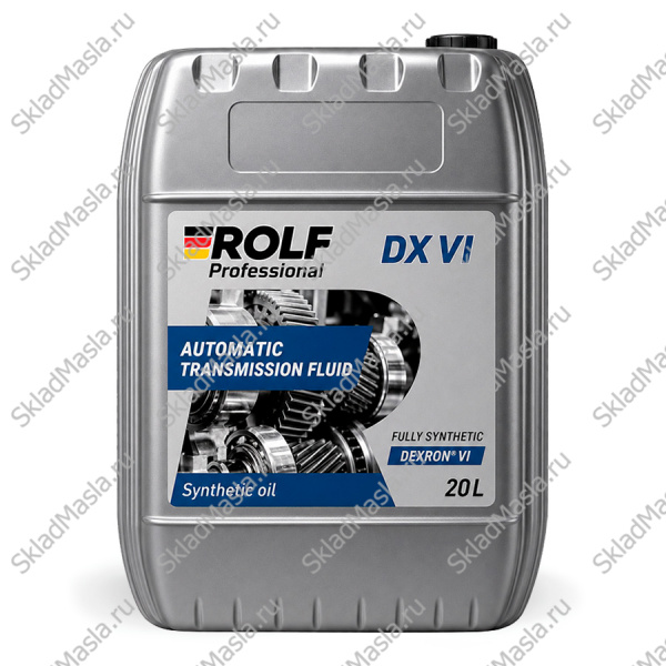 Трансмиссионное масло Rolf Professional DX VI (канистра 20л)