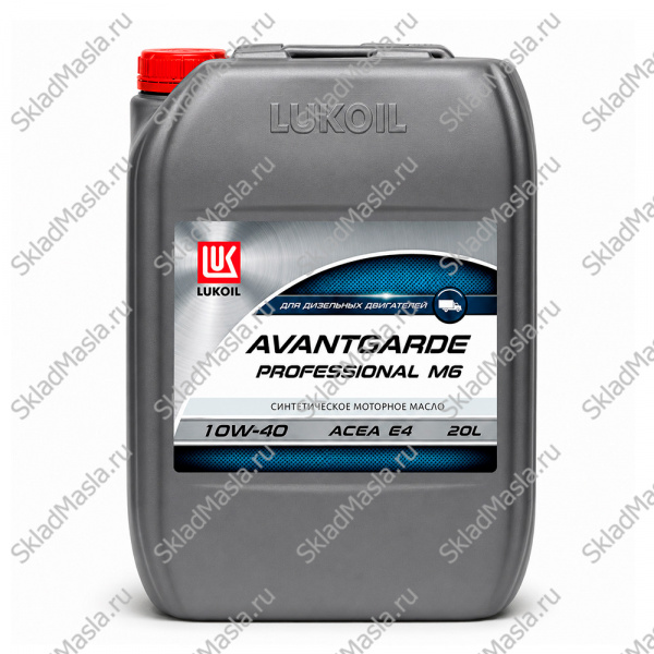Моторное масло Лукойл Авангард Профессионал М6 10W-40 API CI-4 ACEA E4_E7 (канистра 20л)