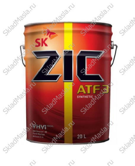 Трансмиссионное масло ZIC ATF Dexron II (канистра 20л)
