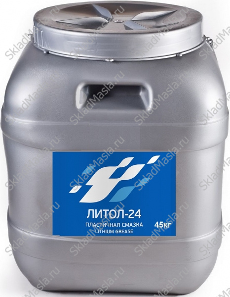 Смазка многоцелевая водостойкая Gazpromneft Литол-24 (бидон 45кг)