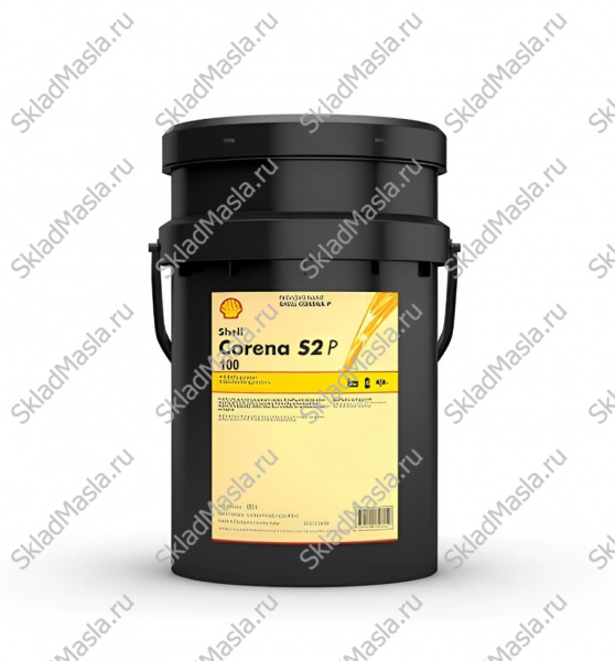 Масло компрессорное Shell Corena S2 P100 (канистра 20л).