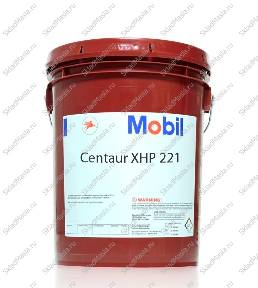 Смазка высокотемпературная водостойкая Mobil Centaur XHP 221 EP 1.5 (ведро 18кг)