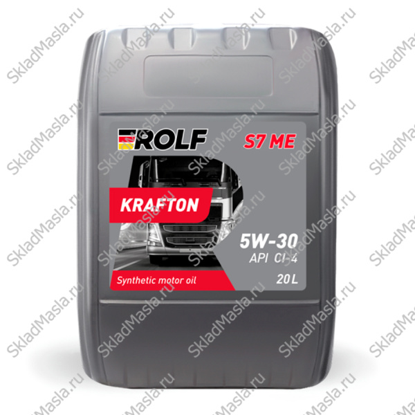 Моторное масло Rolf Krafton S7 ME 5W-30 ACEA E4_E7 (канистра 20л)
