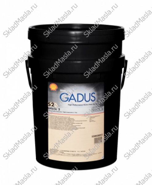 Смазка высокотемпературная закладная Shell Gadus S2 U460L EP 2 (ведро 18кг)