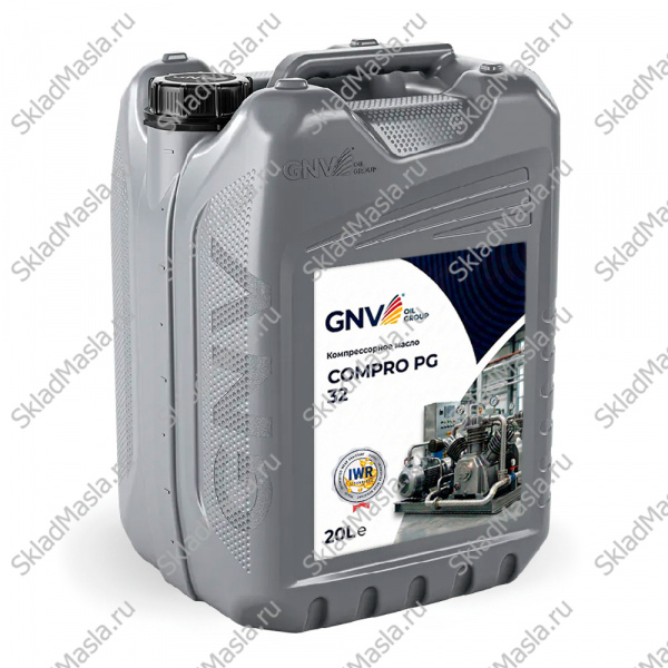 Масло компрессорное GNV Compro PG 32 (канистра 20л)