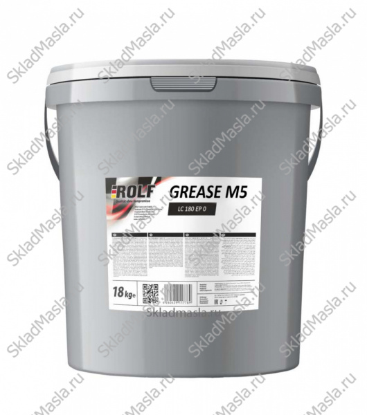 Смазка универсальная Rolf Grease M5 LC 180 EP 0 (ведро 18кг)