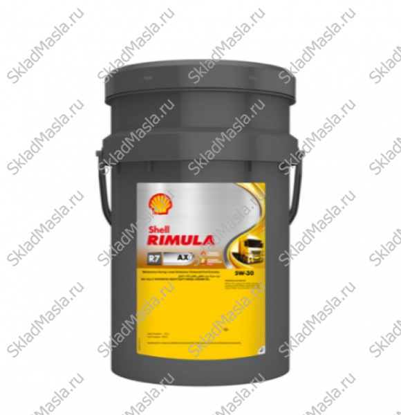 Моторное масло Shell Rimula R7 AX 5W-30 API CK-4 (канистра 20л)