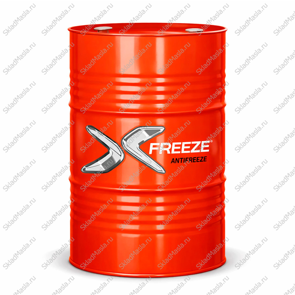 Антифриз X-Freeze Green G11 -40 зеленый (бочка 220кг)