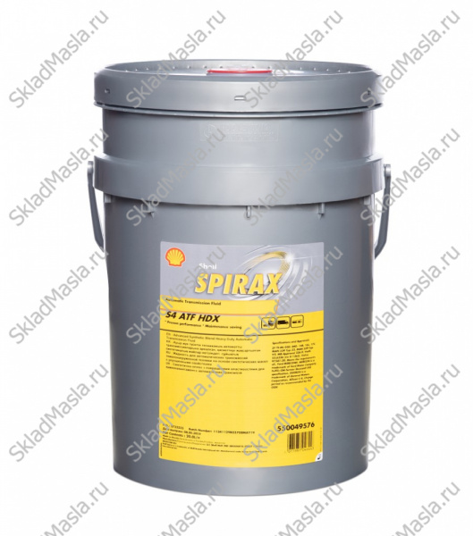 Трансмиссионное масло Shell Spirax S4 ATF HDX (канистра 20л)