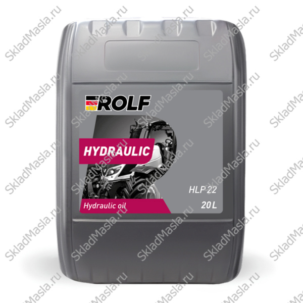 Масло гидравлическое Rolf Hydraulic HLP 22 (канистра 20л)