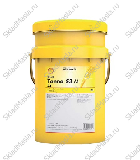 Масло для направляющих скольжения Shell Tonna S3 M32 (канистра 20л)