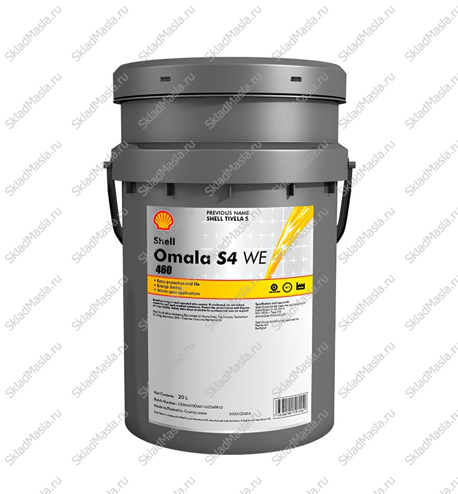Масло редукторное Shell Omala S4 WE 460 (канистра 20л)