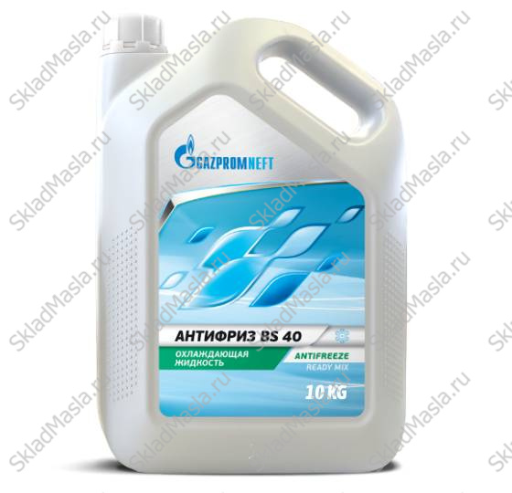 Антифриз Gazpromneft BS 40 зеленый (канистра 10кг)