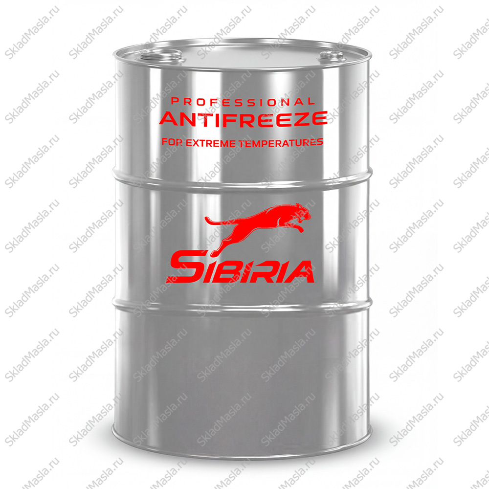 Антифриз Sibiria G11 -40 зеленый (бочка 210кг)