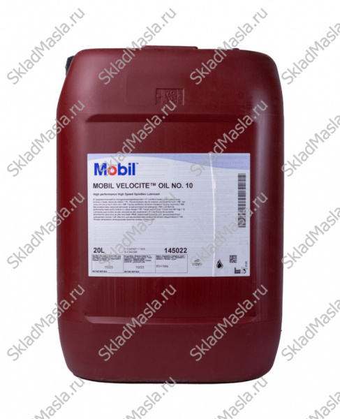 Шпиндельное масло Mobil Velocite 10 (канистра 20л)