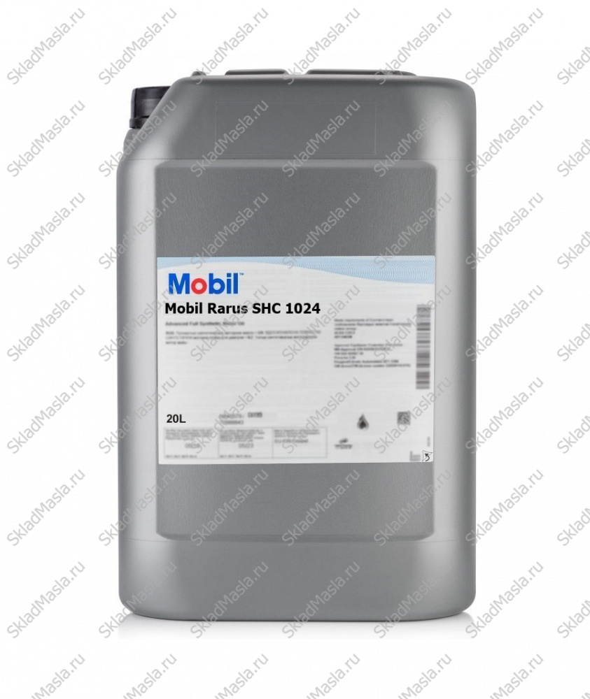 Масло компрессорное Mobil Rarus SHC 1024 (канистра 20л)