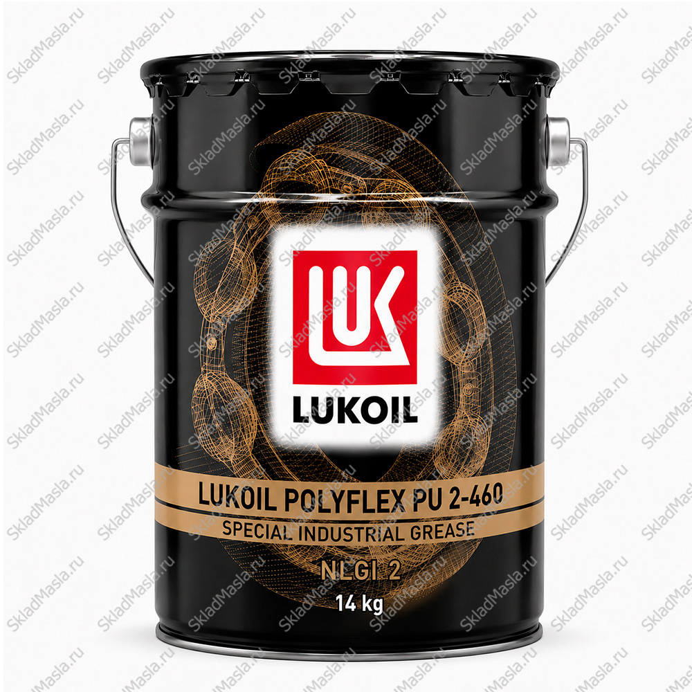 Смазка высокотемпературная Лукойл Полифлекс PU 2-460 (ведро 18кг_20л)