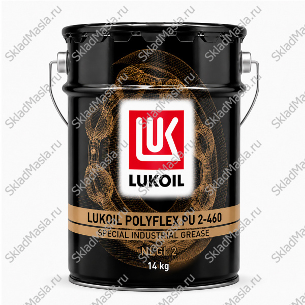 Смазка высокотемпературная Лукойл Полифлекс PU 2-460 (ведро 18кг_20л)