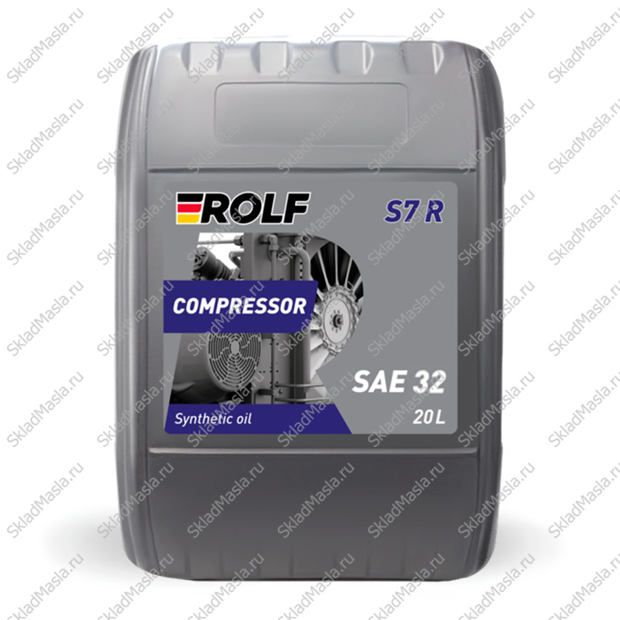 Масло компрессорное Rolf Compressor S7 R32 (канистра 20л)