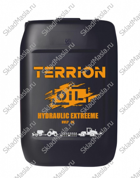 Масло гидравлическое TERRION HYDRAULIC EXTREEME HVLP 46 (канистра 20л)