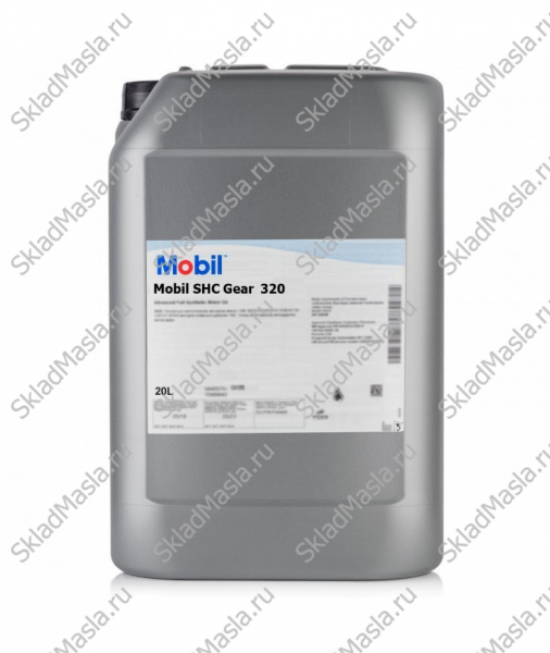 Масло редукторное Mobil SHC Gear CLP 320 (канистра 20л)