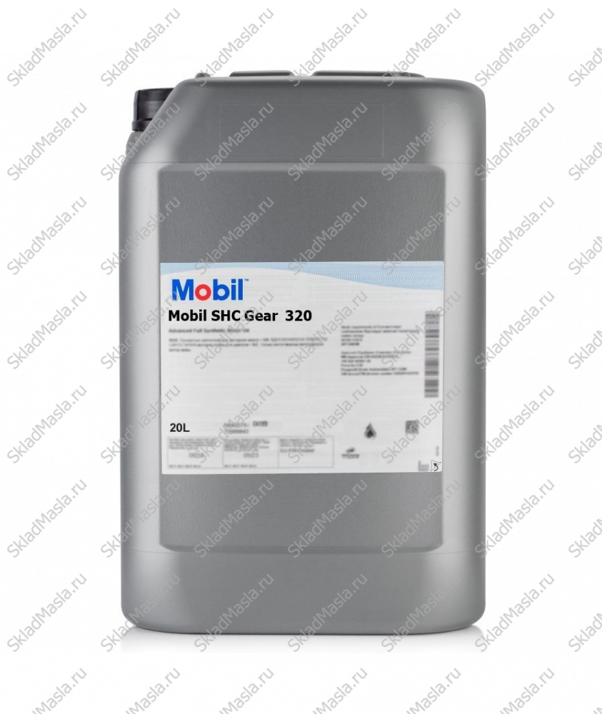 Масло редукторное Mobil SHC Gear CLP 320 (канистра 20л)
