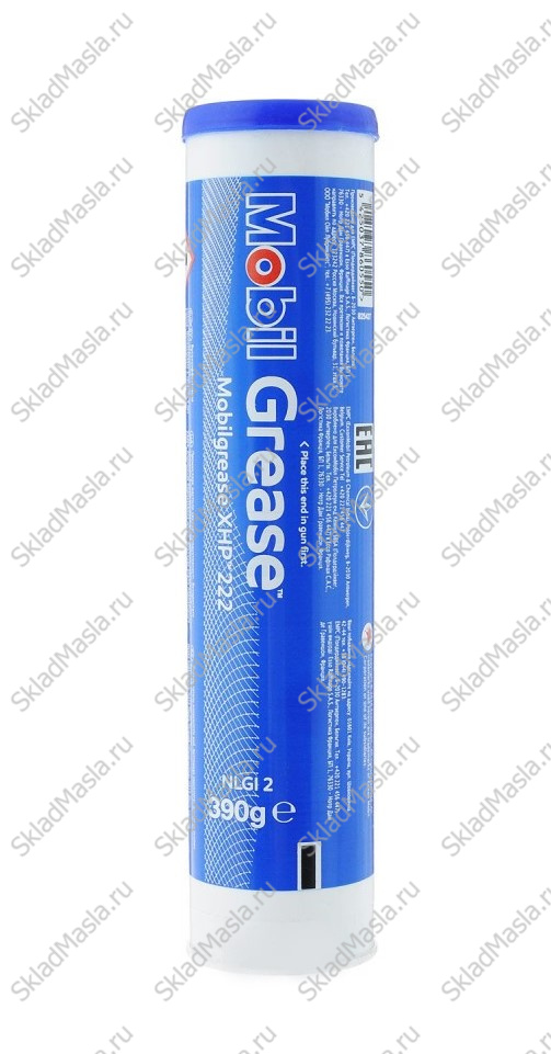 Смазка многофункциональная Mobil Mobilgrease XHP 222 EP 2 (туба 390г)