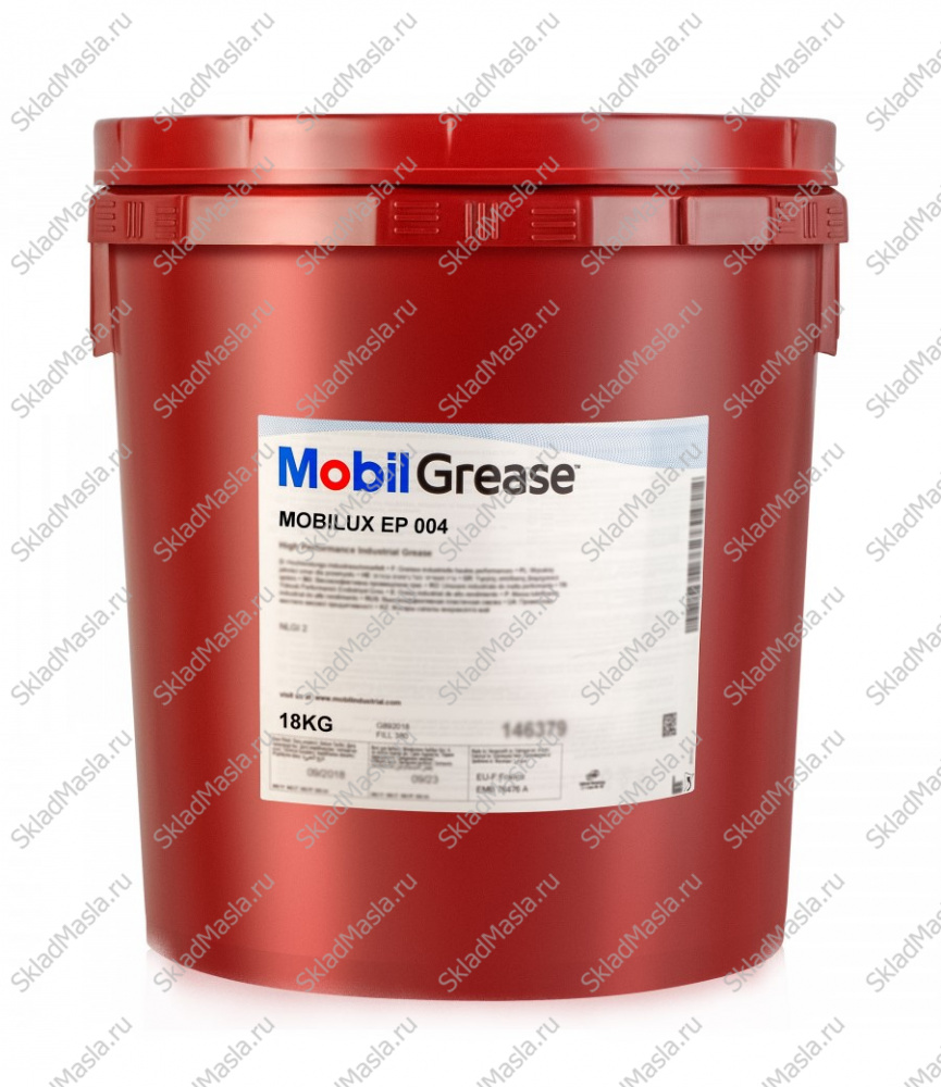 Смазка универсальная Mobil Mobilux EP 004 (ведро 18кг)