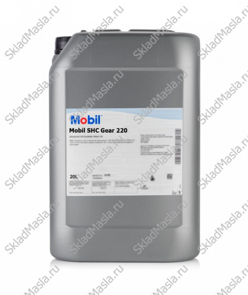Масло редукторное Mobil SHC Gear CLP 220 (канистра 20л)