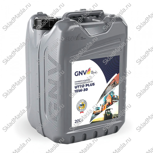 Масло трансмиссионно-гидравлическое GNV UTTO Plus 10w30 75w80 API GL-4 (канистра 20л)
