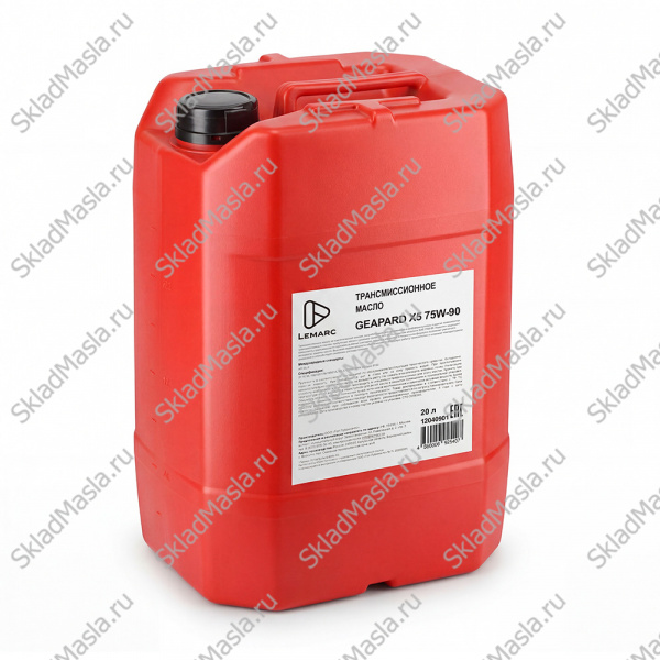 Трансмиссионное масло Lemarc Geapard X5 75W-90 API GL-5 (канистра 20л)